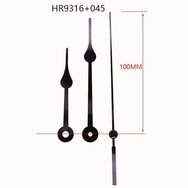 HR9316 metall kella käed 045 metall teise käega